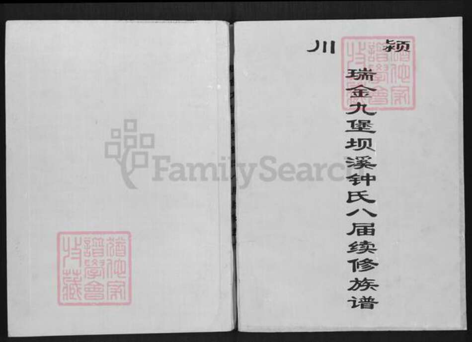 江西省赣州市瑞金市九堡镇钟氏族谱-颍川瑞金九堡坝溪钟氏八届续修族谱.pdf电子版缩略图