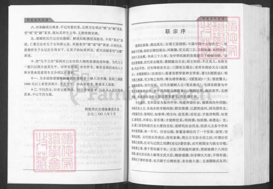 湖北省周氏爱莲堂族谱-荆楚周氏宗谱.pdf电子版预览图5