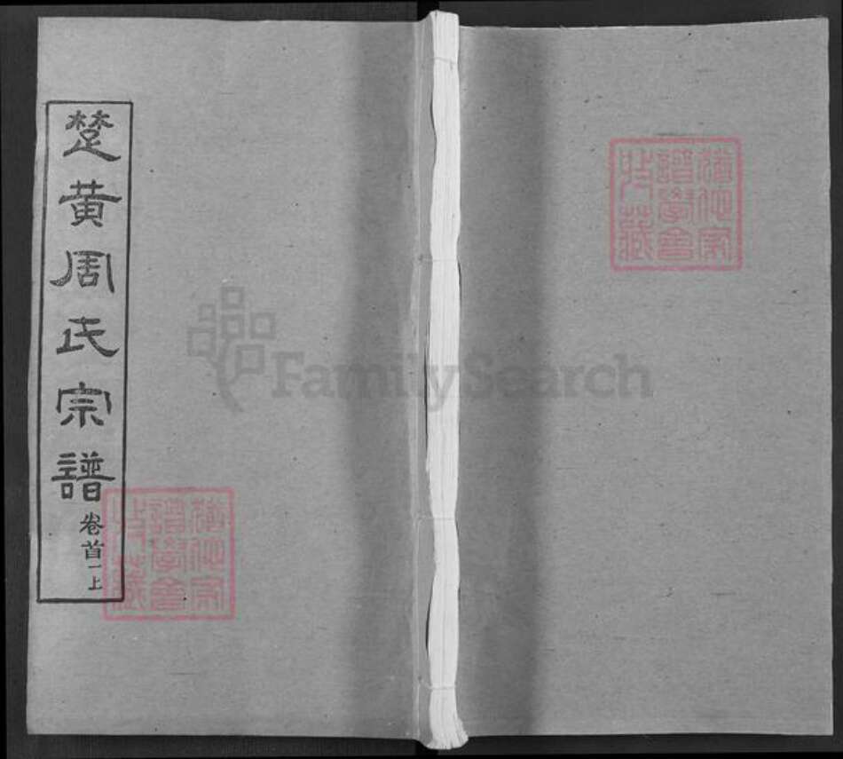 湖北省武汉市新洲区周氏爱莲堂族谱-楚黄周氏宗谱.pdf电子版缩略图