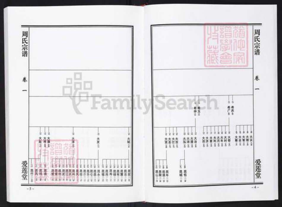 安徽省合肥市肥西县周氏爱莲堂族谱-周氏宗谱.pdf电子版预览图3