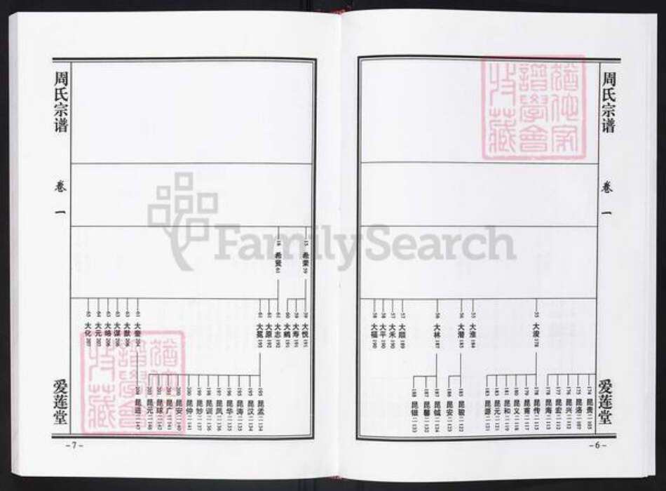 安徽省合肥市肥西县周氏爱莲堂族谱-周氏宗谱.pdf电子版预览图4
