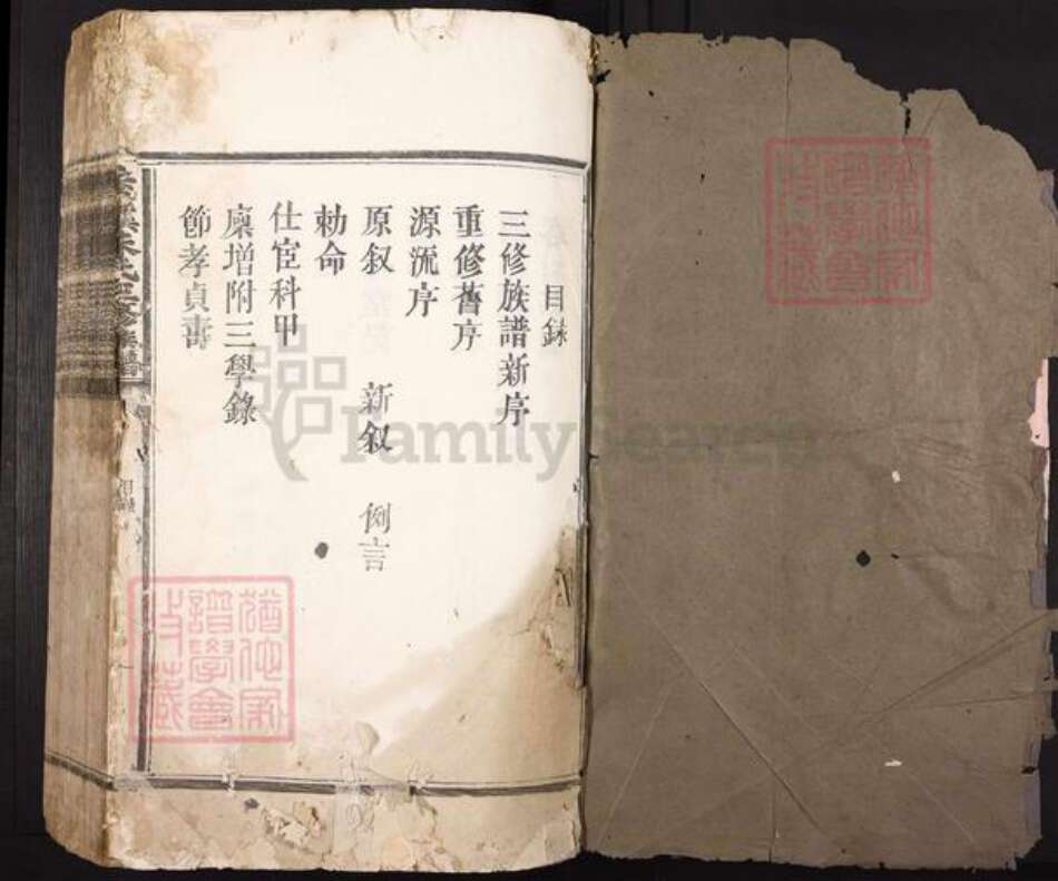 江西省吉安市泰和市朱氏世恩堂族谱-秀溪朱氏三修族谱.pdf电子版预览图1