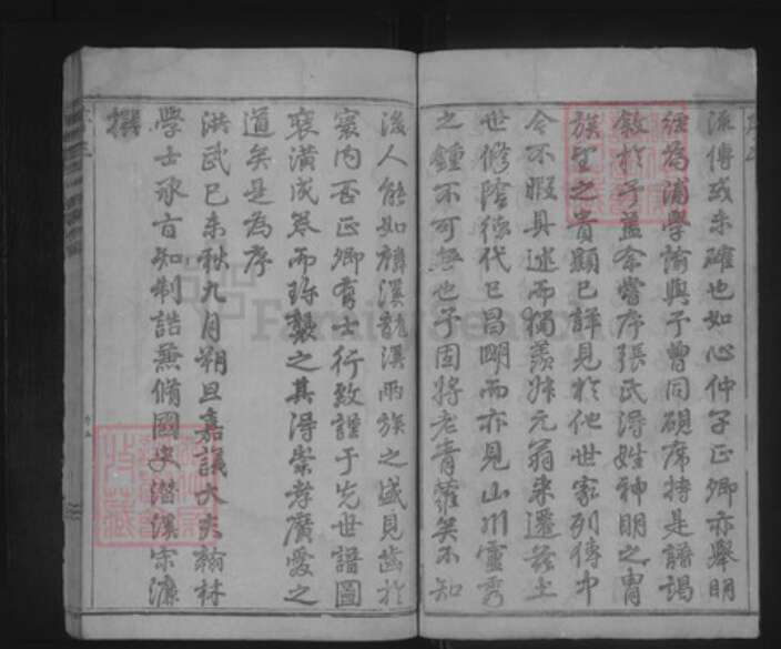 浙江省金华市浦江县张氏族谱-龙溪张氏八甲宗谱.pdf电子版预览图5