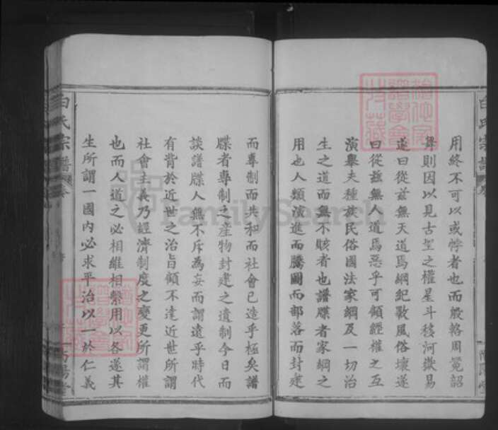 湖北省黄石市大冶市金牛镇白氏南阳堂族谱-白氏宗谱.pdf电子版预览图5