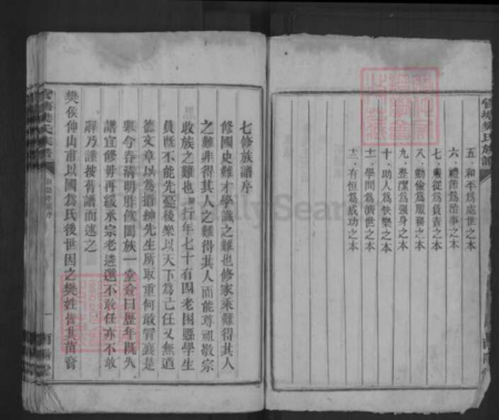 湖南省株洲市茶陵县枣市镇樊氏南阳堂族谱-管塘樊氏宗谱.pdf电子版预览图3