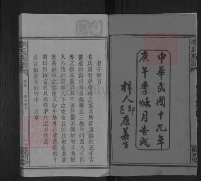湖南省邵阳市洞口县杨林镇李氏陇西堂族谱-李氏三修族谱.pdf电子版预览图2