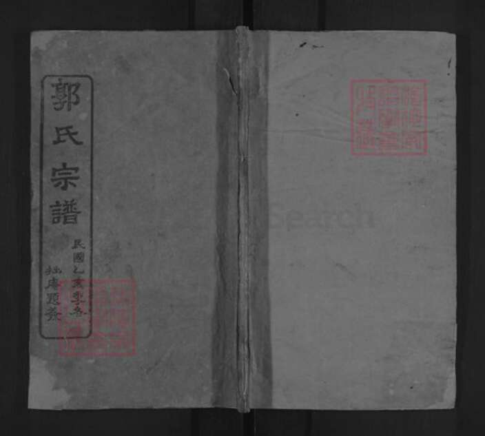 湖北省黄冈市浠水县郭氏族谱-郭氏宗谱.pdf电子版缩略图