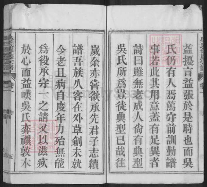 安徽省铜陵市枞阳县雨坛镇吴氏崇本堂族谱-吴氏保庆宗谱.pdf电子版预览图5