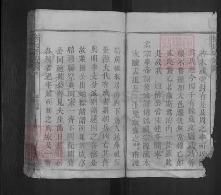 湖北省咸宁市通山县徐氏东海堂族谱-徐氏宗谱.pdf电子版预览图4