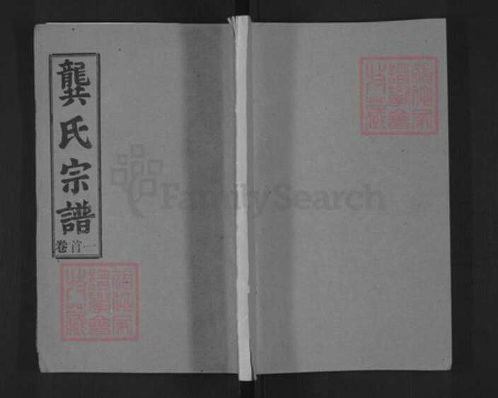 湖北省黄冈市麻城市歧亭镇龚氏种柏堂族谱-龚氏宗谱.pdf电子版缩略图
