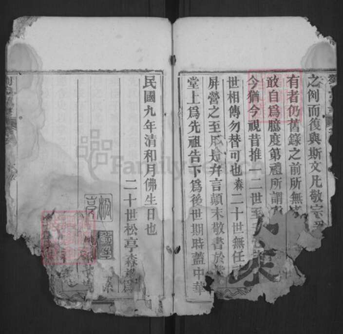 湖北省黄冈市黄州区刘氏天禄堂族谱-刘氏宗谱.pdf电子版预览图4