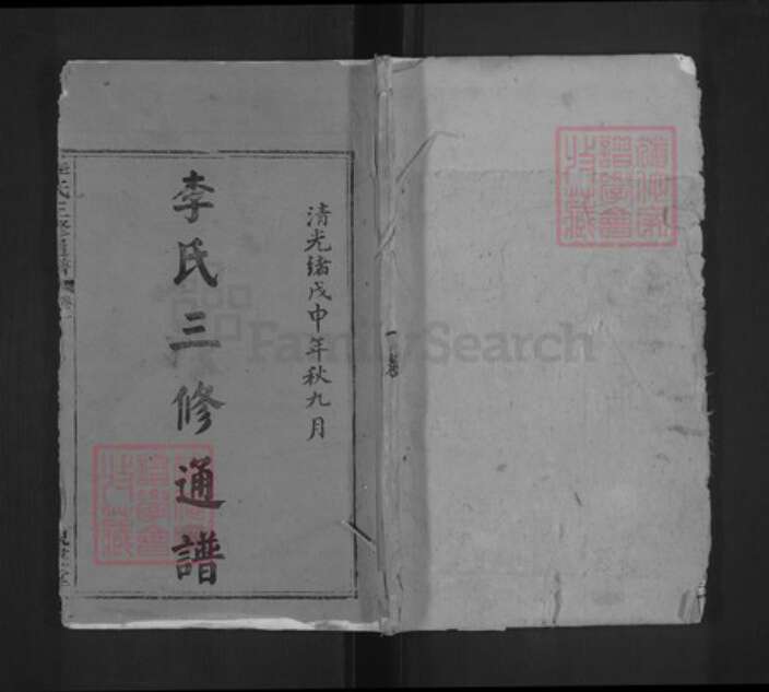 福建省龙岩市上杭县稔田镇李氏鼎盛堂族谱-李氏三修通谱.pdf电子版缩略图