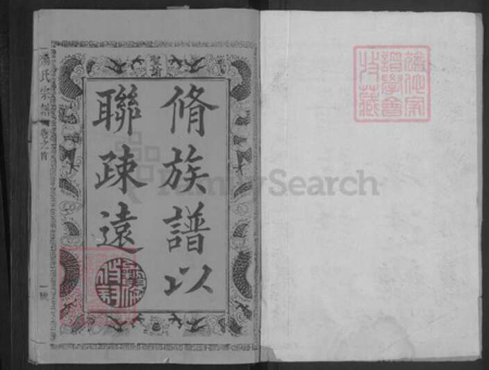 福建省南平市浦城县永兴镇杨氏集贤堂族谱-杨氏宗谱.pdf电子版预览图1