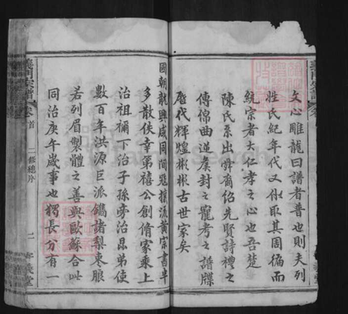 湖北省黄冈市罗田县大崎镇陈氏守义堂族谱-义门宗谱.pdf电子版预览图5