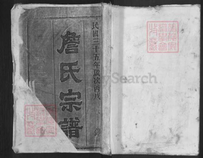 湖北省武汉市新洲区詹氏世德堂族谱-詹氏宗谱.pdf电子版缩略图