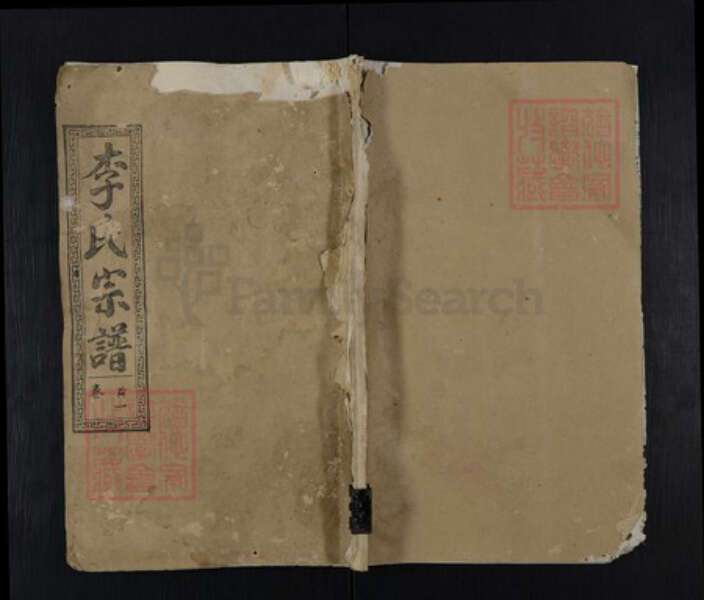 湖北省黄冈市红安县杏花乡李氏青莲堂族谱-李氏宗谱.pdf电子版缩略图