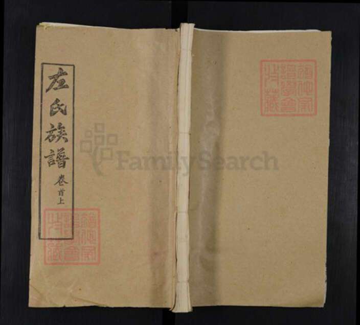 湖北省武汉市新洲区左氏裕后堂族谱-左氏族谱.pdf电子版缩略图