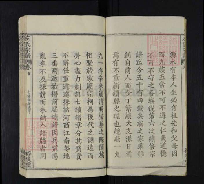 湖北省武汉市新洲区左氏裕后堂族谱-左氏族谱.pdf电子版预览图2