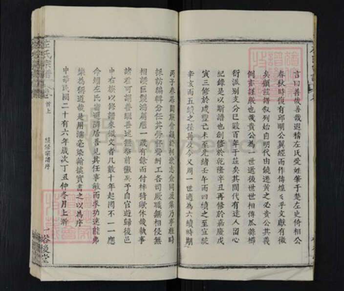 湖北省武汉市新洲区左氏裕后堂族谱-左氏族谱.pdf电子版预览图5