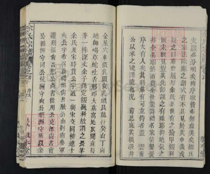 湖北省武汉市新洲区余氏敦本堂族谱-余氏宗谱.pdf电子版预览图4