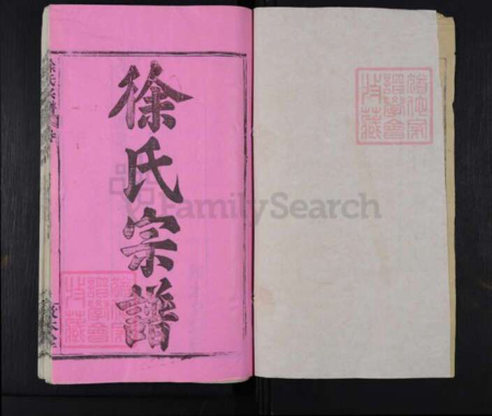 湖北省黄冈市麻城市徐氏敦本堂族谱-徐氏宗谱.pdf电子版预览图1