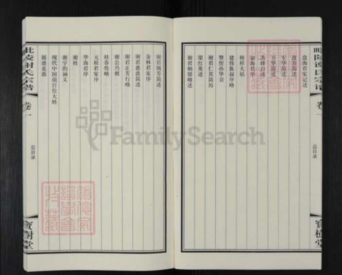 江苏省常州市新北区罗溪镇谢氏宝树堂族谱-毘陵谢氏宗谱.pdf电子版预览图3