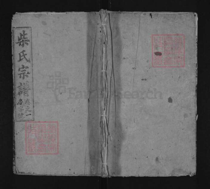 湖北省黄冈市蕲春县大同镇柴氏崇义堂族谱-柴氏宗谱.pdf电子版缩略图