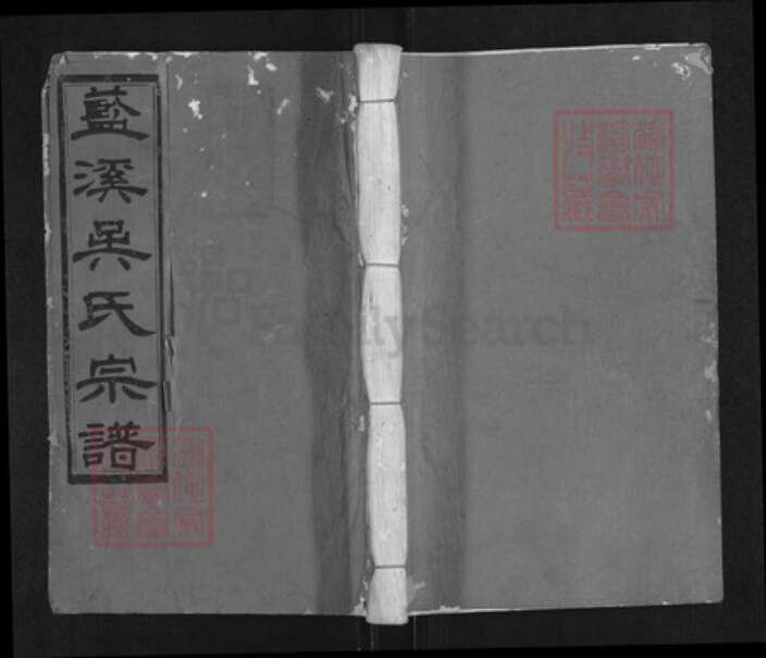 湖南省永州市蓝山县吴氏族谱-蓝溪吴氏宗谱.pdf电子版缩略图