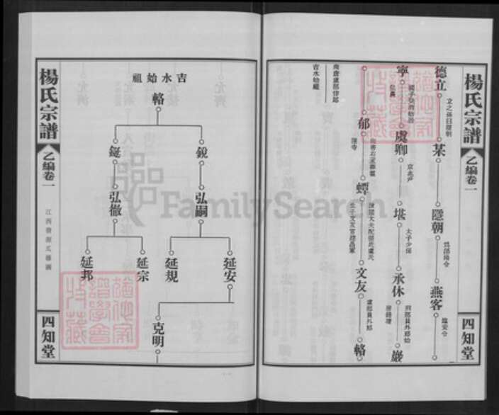湖北省武汉市蔡甸区杨氏四知堂族谱-杨氏宗谱.pdf电子版预览图4