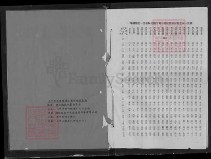 湖北省黄石市胡氏华林堂族谱-中华胡姓通谱.湖北黄石分谱.pdf电子版预览图1