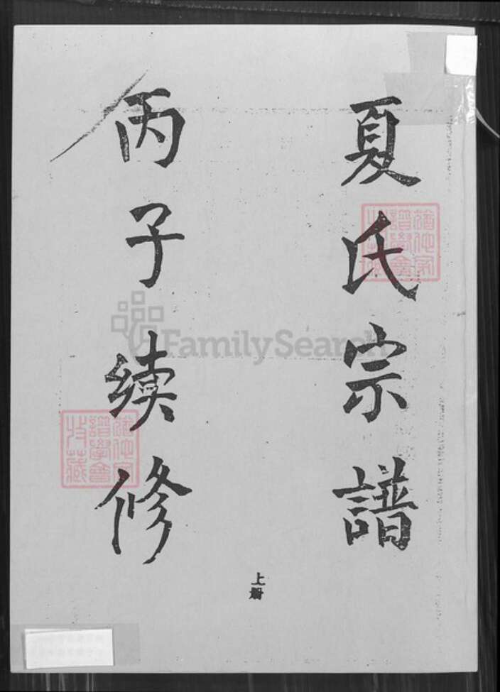 湖北省黄冈市武穴市梅川镇夏氏树德堂族谱-夏氏宗谱.pdf电子版缩略图