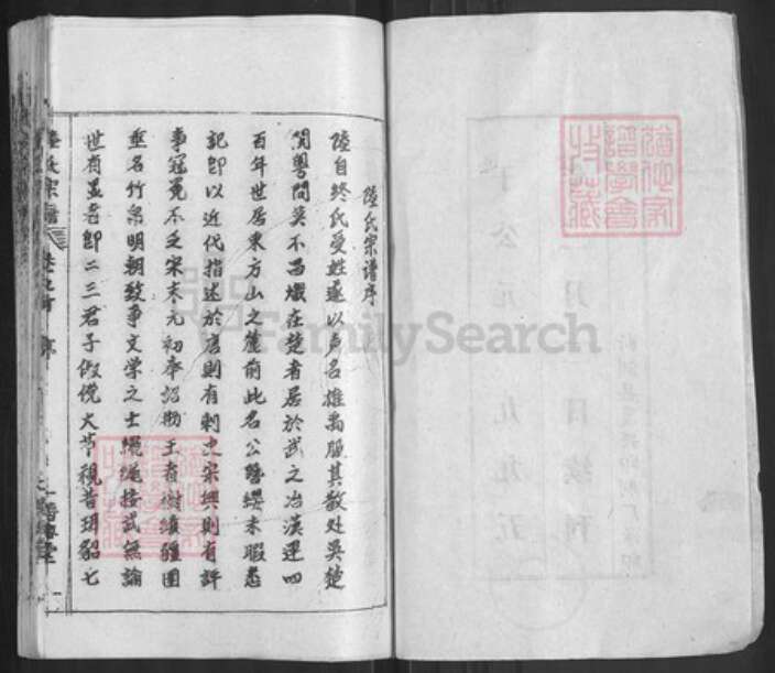 湖北省武汉市黄陂区六指街道陆氏诗海堂族谱-陆氏宗谱.pdf电子版预览图2