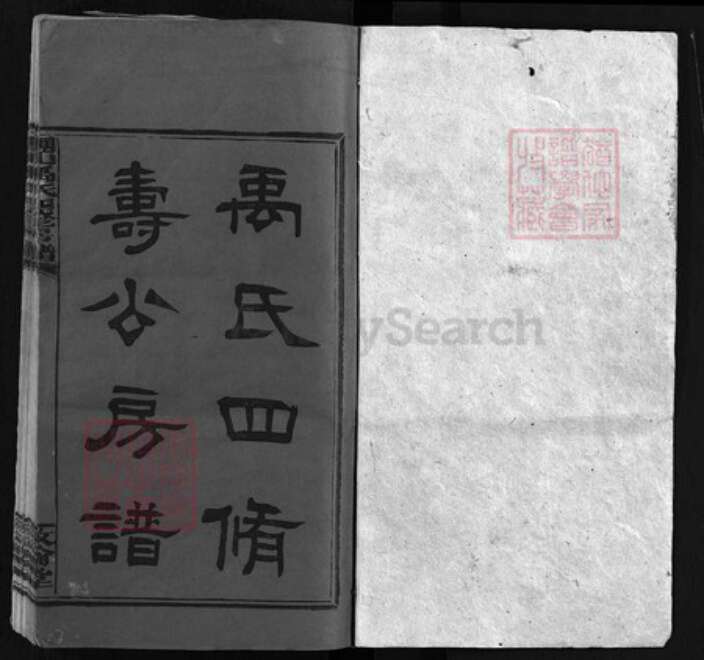 湖南省长沙市宁乡市四川省湖南省邵阳市邵阳县云南省禹氏敦伦堂族谱-禹氏四修寿公房谱 [18卷,首4卷,末1卷].pdf电子版预览图1