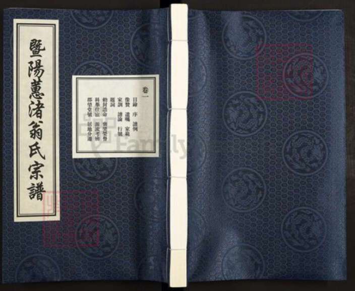 湖北省襄阳市枣阳市吴店镇翁氏伦叙堂族谱-暨阳蕙渚翁氏宗谱.pdf电子版缩略图