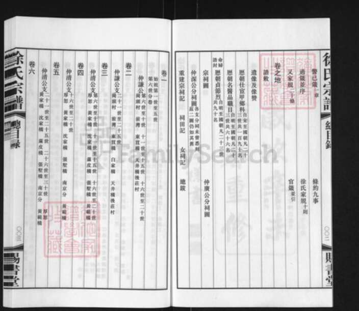 江苏省常州市徐氏赐书堂族谱-徐氏宗谱.pdf电子版预览图4