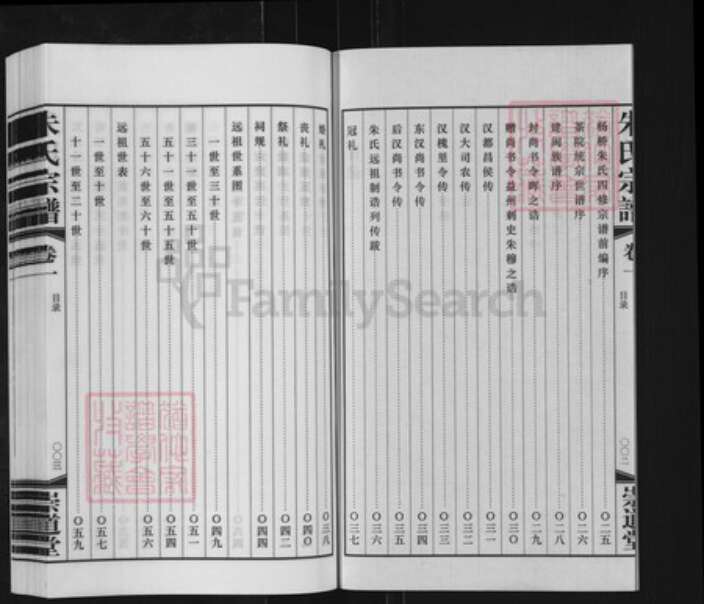 江苏省常州市武进县横林镇朱氏崇道堂族谱-朱氏宗谱.pdf电子版预览图3