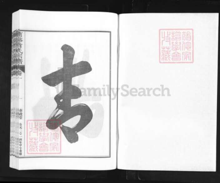 浙江省金华市兰溪市翁氏亦政堂族谱-翁氏宗谱.pdf电子版预览图1