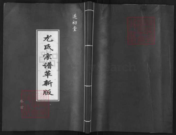 江苏省盐城市亭湖区新兴镇尤氏遂初堂族谱-尤氏宗谱革新版.pdf电子版缩略图