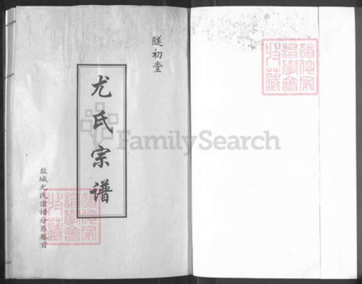 江苏省盐城市亭湖区新兴镇尤氏遂初堂族谱-尤氏宗谱革新版.pdf电子版预览图1