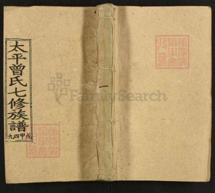 湖南省邵阳市邵东市杨桥镇曾氏族谱-太平曾氏七修族谱.pdf电子版缩略图