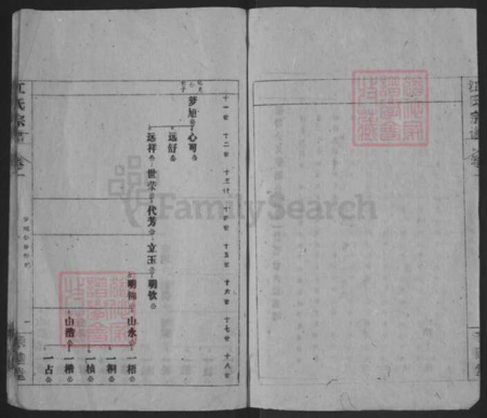 安徽省安庆市潜山市王河镇江氏亲睦堂族谱-皖潜江氏宗谱.pdf电子版预览图1