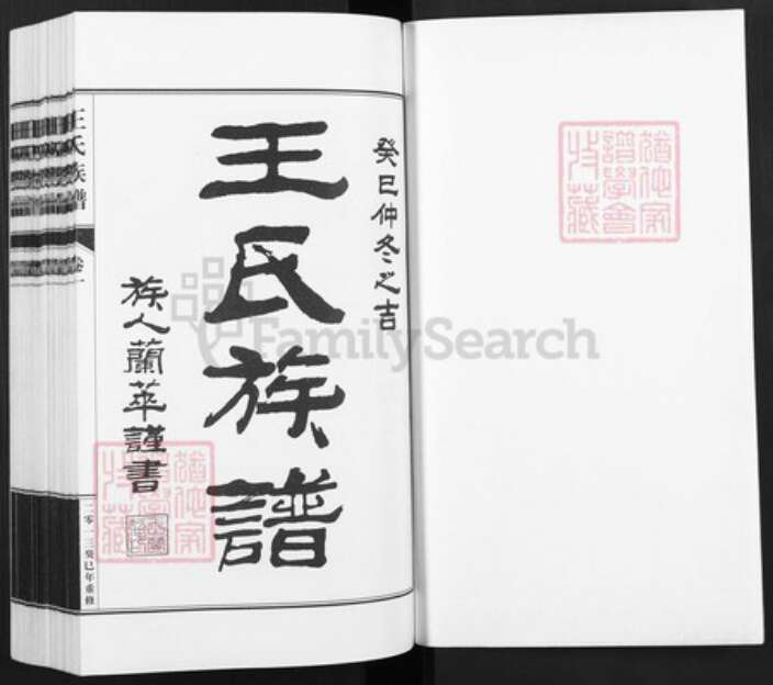 河北省邢台宁晋县凤凰镇王氏族谱-王氏族谱.pdf电子版预览图1