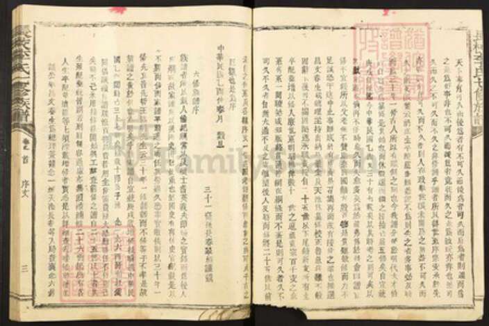 福建省三明市清流县长校镇李氏族谱-长校李氏七修族谱.pdf电子版预览图3