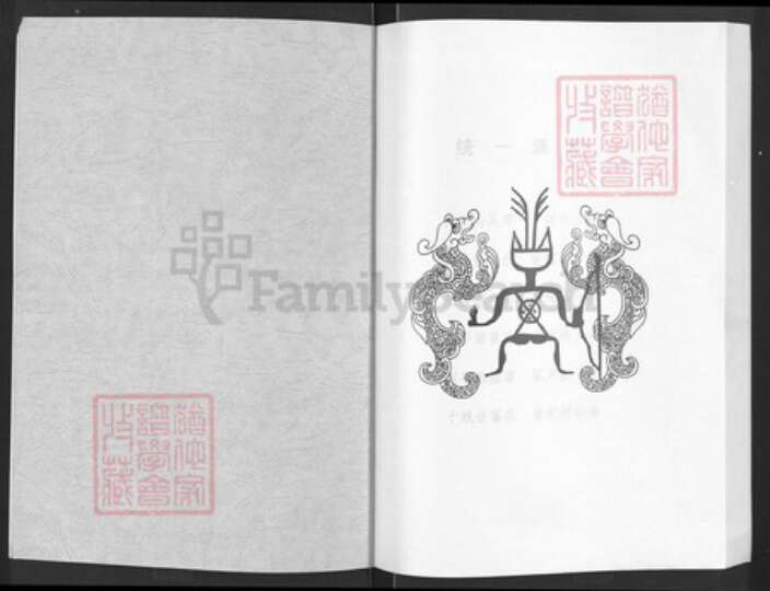 湖北省咸宁市通山县张氏清河堂族谱-张氏宗谱.pdf电子版预览图1