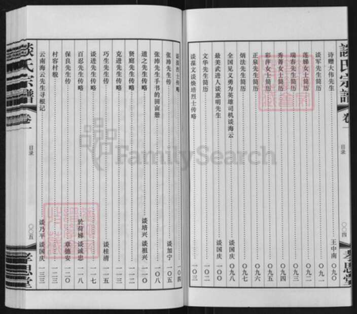 江苏省常州市武进县洛阳镇谈氏孝思堂族谱-谈氏宗谱.pdf电子版预览图4