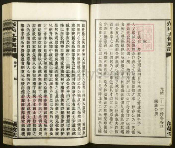 湖南省邵阳市隆回县桃洪彭氏诚敬堂族谱-大冲彭氏五修族谱.pdf电子版预览图2