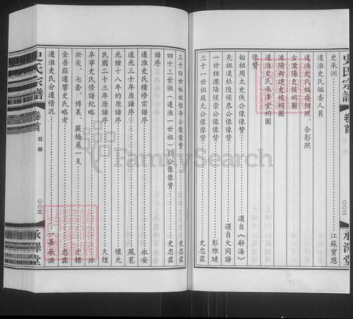 江苏省扬州市宝应县曹甸镇史氏承泽堂族谱-迁淮史氏宗谱.pdf电子版预览图3