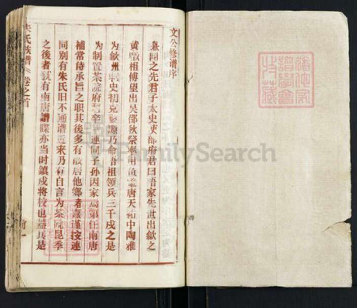 湖北省武汉市新洲区朱氏族谱-黄冈朱氏宗谱.pdf电子版预览图1