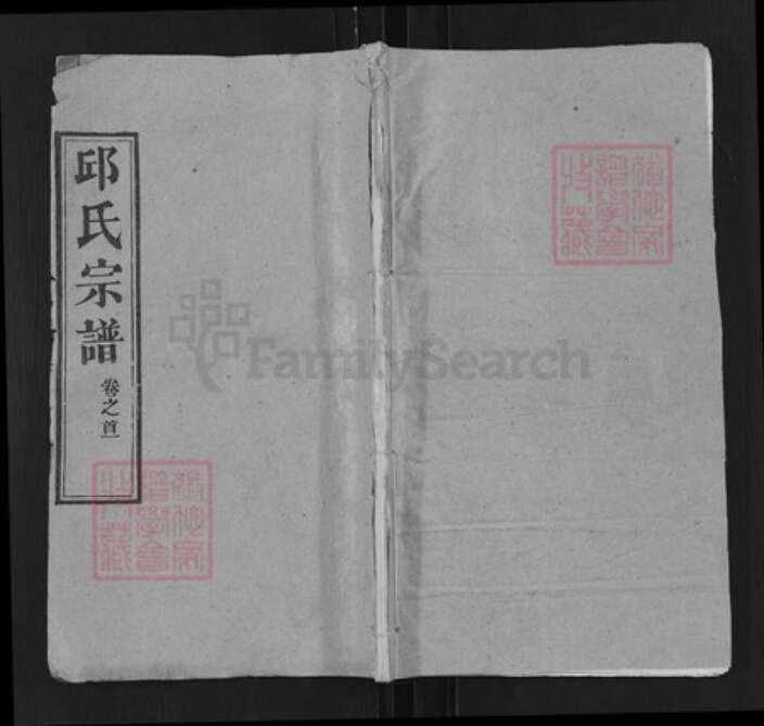 湖北省武汉市新洲区汪集街道邱氏忠实堂族谱-邱氏宗谱.pdf电子版缩略图