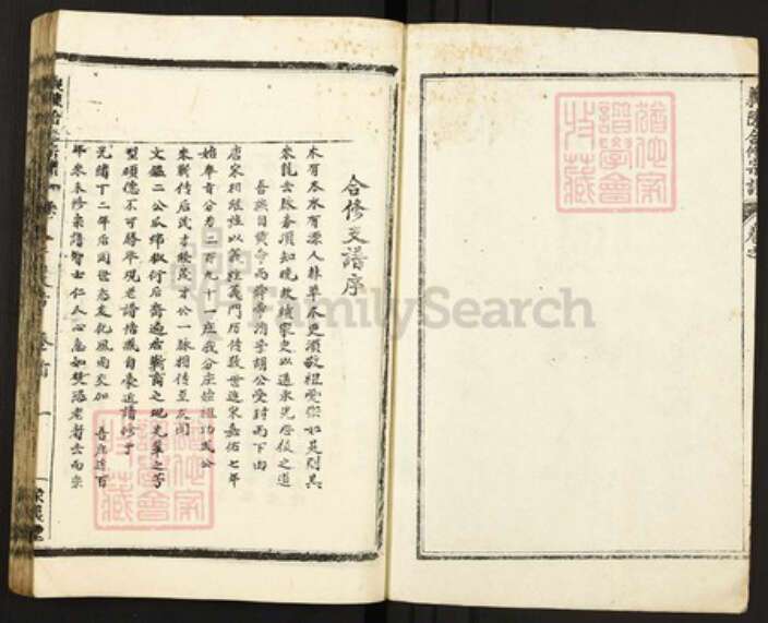 江西省九江市德安县车桥镇湖北省黄冈市河南省信阳市商城县陈氏聚义堂族谱-义陈合修宗谱.pdf电子版预览图2